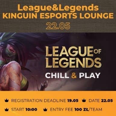 League of Legends w Kinguin Esports Lounge
