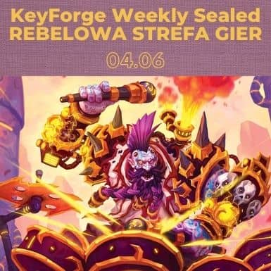 KeyForge Weekly Sealed w Rebelowej Strefie Gier