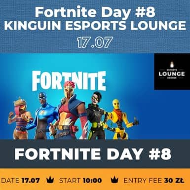 Fortnite Day #8 w Kinguin Esports Lounge